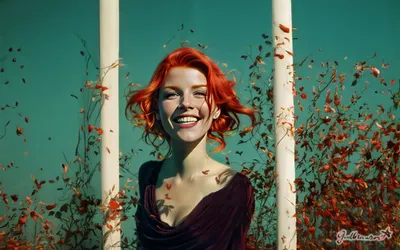 Red-Haired Beauty