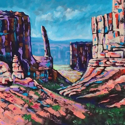 Monument in the Valley