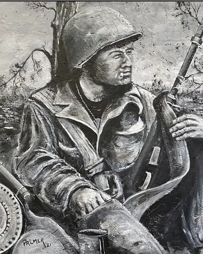 Alone for just a moment