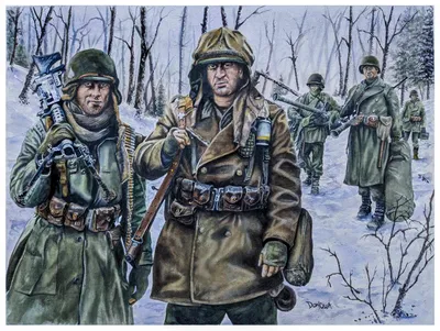 506th at Ardennes Forrest