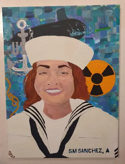 Portrait of Alondra Sanchez, U.S. Navy