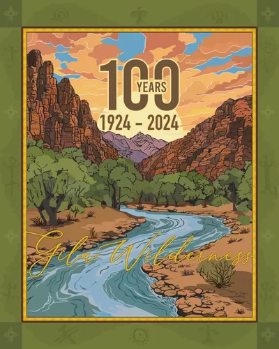 Gila Wilderness Centennial Poster