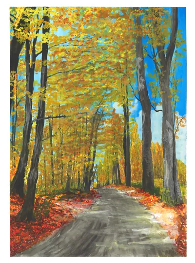 Fall in Vermont - Jamison Road