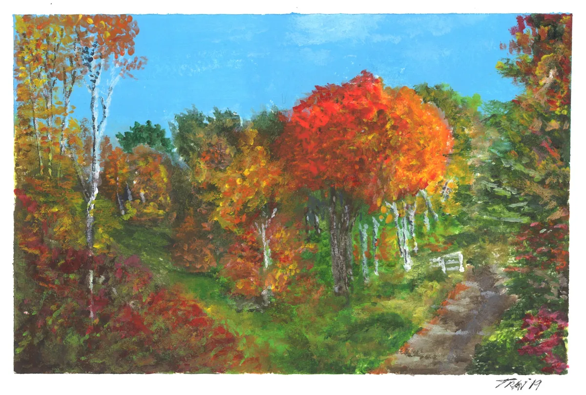 Autumn on Old Stagecoach Road