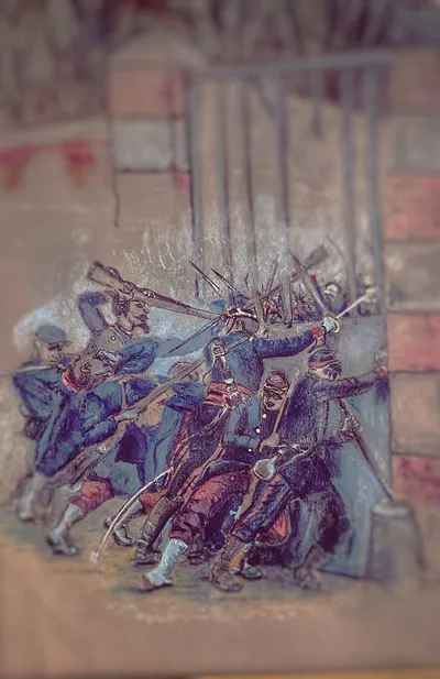 Defense of Porte de Longboyau