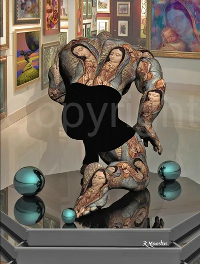 "Conviction" 100% Digital Painting. AI Tools were not used in the creation of this artwork