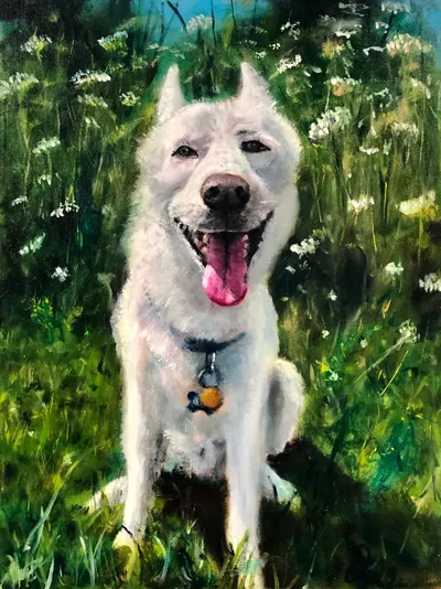 “Untitled” “x” Oil Painting