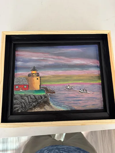 Fisherman home with their catch