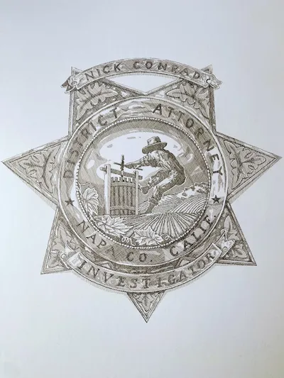 Bob the Wine Crusher Badge