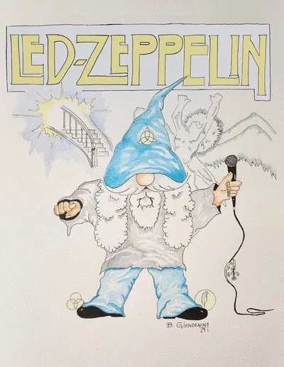 Led Zeppelin Gnome