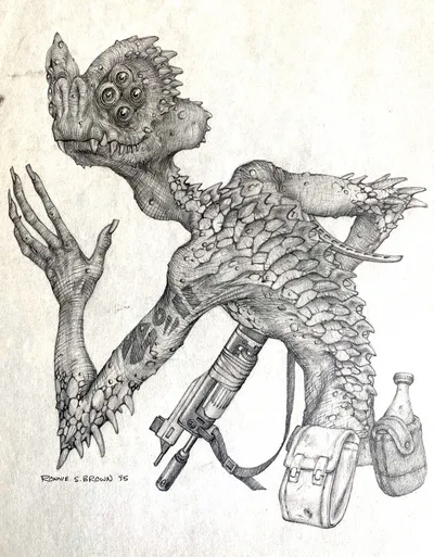 Desert Alien Design Concept