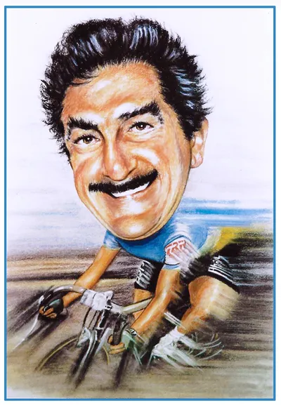 Day Rider Caricature