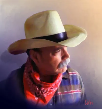 The Rancher (self portrait)